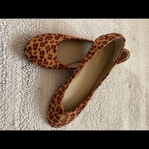 Women’s animal print flats